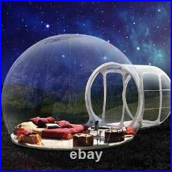 New Outdoor Camping Bubble Tent Clear Inflatable Air Dome Transparent Tent