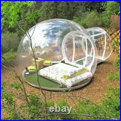 New Outdoor Camping Bubble Tent Clear Inflatable Air Dome Transparent Tent