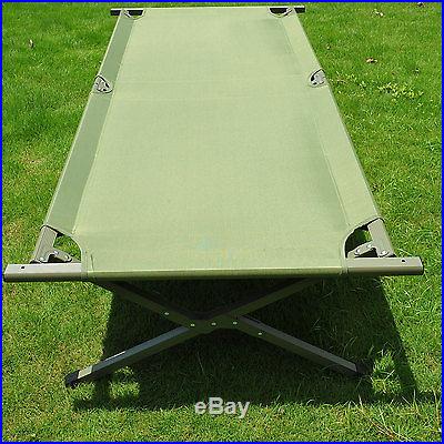 New Outsunny Single Folding Camp Shelter Bed Cot W/ Tent Sleeping Bag Airbed Mat