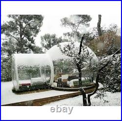 Nflatable Bubble Tent House Dome Outdoor Clear Show Room with 1 Tunnel