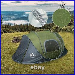 Night Cat Upgraded Pop up Tent 2-4 Persons Automatic Foldable Waterproof