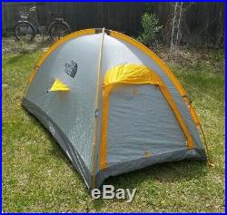 North Face Assault 2 Tent Orange Summit Series 2 Person, 4 Season Rain Vestibule