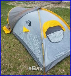 North Face Assault 2 Tent Orange Summit Series 2 Person, 4 Season Rain Vestibule
