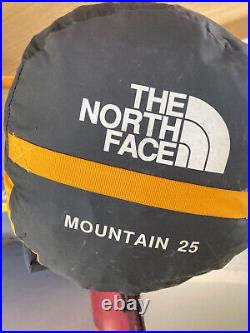 North Face Mountain 25 Mint Excellent Poles Squ