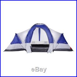 North Gear Camping Deluxe Waterproof 8 Person 2 Room Family Tent