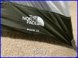 Northface Rock 22 Two Person Backpacking Tent Complete Dual Entrance 6.6 Lbs