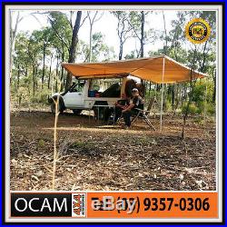 OCAM Wing Camping Awning Round 3m x 3m 280g Cross Cotton Thread 4x4 Camping