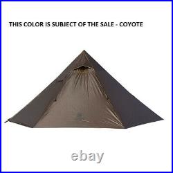 ONETIGRIS Hunting Camping BUSCHRAFT Iron Wall Chimney Tipi HOT TENT Coyote