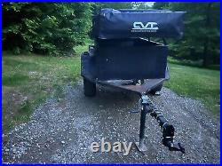 Offroad Overland Camping Trailer with CVT Denali XXL Rooftop Tent