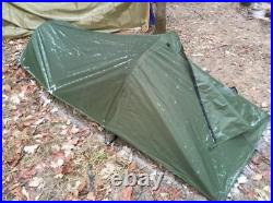 One Man Hunting Tent Dome Camping Hiking Warm 94 x 39 x 28 Nylon Olive Green