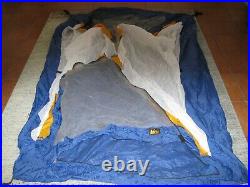 Original REI Half Dome 3 Season 2 Person Backpack Tent w Rain Fly