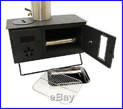Outbacker Firebox Range Oven Portable Wood Burning Tent Stove Free Carry Bag