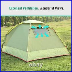 Outdoor 3 Person 4 Season Family Camping Tent Waterproof Folding Backpacking