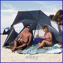 Outdoor Beach Umbrella Canopy Sun Shade Protection Portable Camping Tent Shelter