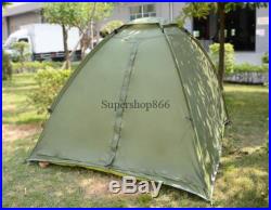 Outdoor Camping 1 person 4 season folding tent Camouflage Hiking US Seller