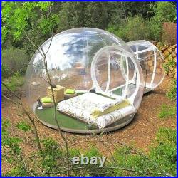 Outdoor Camping Inflatable Bubble House Transparent PVC Bubble Tent with Blower