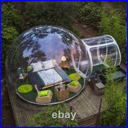 Outdoor Camping Inflatable Bubble House Transparent PVC Bubble Tent with Blower