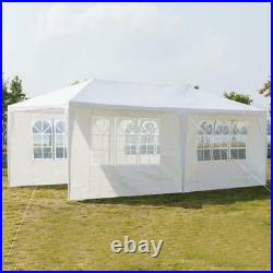Outdoor Camping Large Tent 2-Room Cabin Screen Porch Waterproof White Perfect