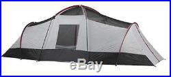 Outdoor Camping Tent 20'x10' Cabin XL 3-Room 10-Person Tent Ozark Trail