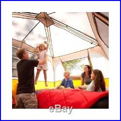 Outdoor Camping Tent 8 Person 2 Room Instant Portable Cabin Family Hiking Gear