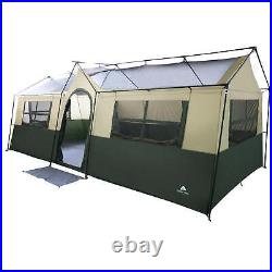 Outdoor Camping Tent Family Cabin Shelter 12 Person Hazel Creek 3 Rooms Large