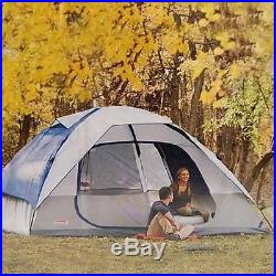 Outdoor Camping Tent Hiking Shelter 2 Room 8 Person Family Cabin Backpacking New