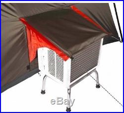 Outdoor Camping Tent Ozark Trail 12 Person 3 Room L-Shaped Instant Cabin Tent