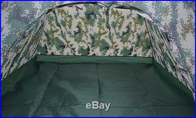 Outdoor Camping Waterproof 4person 4 season folding tent Camouflage Hiking i