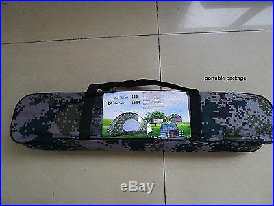Outdoor Camping Waterproof 4person 4 season folding tent Camouflage Hiking i