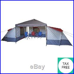 Outdoor Family Camping Tent 4 Person Large Canopy Equipment Cabin Hiking Gear