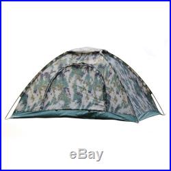 Outdoor Portable Family 3-4 Person Camping Tent Waterproof Backpacking Hiking