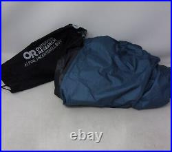 Outdoor Research Alpine AscentShell Bivy, Blue / Black, GENTLY USED