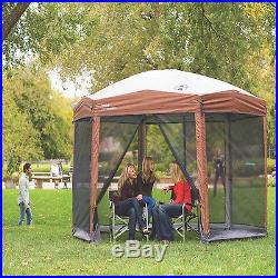Outdoor Screened Canopy Tent 12'x10' Instant Shelter Patio Camping House Gazebo