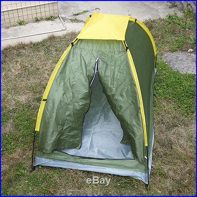 Outdoor Single Hiking Travel Sleeping Camping Tent Sealed Bottom Waterproof Dome