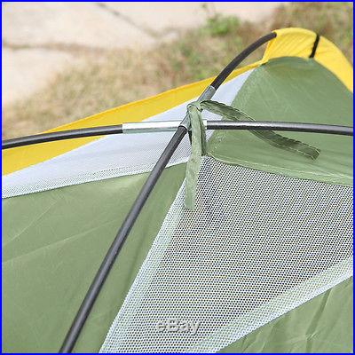 Outdoor Single Hiking Travel Sleeping Camping Tent Sealed Bottom Waterproof Dome