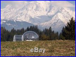 Outdoor Single Tunnel Inflatable Bubble Tent Camping Family Stargazing 4 Person