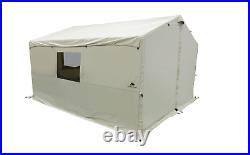 Outdoor Wall Tent with Stove Jack, Sleeps 6, Camping, Hiking Fishing 12' X 10' NEW