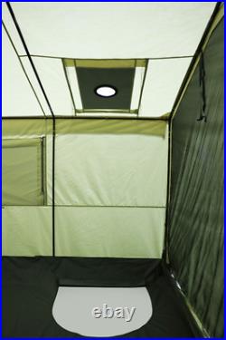 Outdoor Wall Tent with Stove Jack, Sleeps 6, Camping, Hiking Fishing 12' X 10' NEW