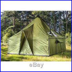 Outfitter Guide Horse Packing Base Camp Tent 12X12 Cabin Shelter Hunting Family