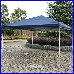 Outsunny 13'x13' Easy Pop Up Canopy Shade Cover Party Tent Outdoor Gazebo