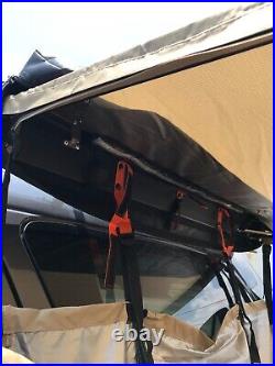 Overland shower tent TAN With Roof & LED Lights Overland shower tent TAN With Roof & LED Lights