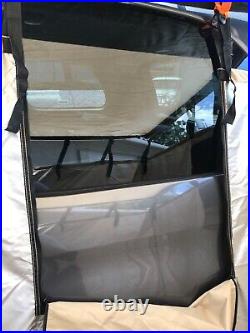 Overland shower tent TAN With Roof & LED Lights Overland shower tent TAN With Roof & LED Lights