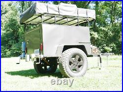 Overlanding Off-road Camping Trailer Ready for Roof Top Tent with Slide out Stove