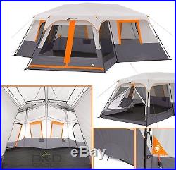 Ozark Tent 12 Person 3 Cabin Room Instant Large Family Trail Camping Outdoor NEW
