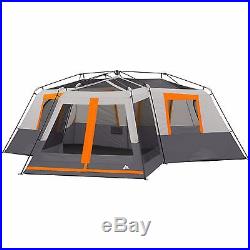 Ozark Tent 12 Person 3 Cabin Room Instant Large Family Trail Camping Outdoor NEW
