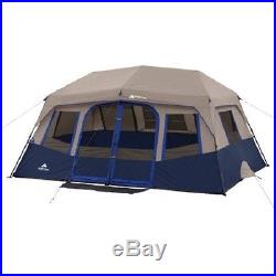 Ozark Trail 10 Person 2 Room Outdoor Camping Instant Dome Shelter Cabin Tent