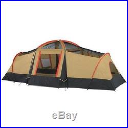 Ozark Trail 10-Person 3-Room Cabin Outdoor Tent with Canopy FAMILY Camping LARGE
