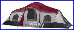Ozark Trail 10 Person 3-Room Instant Cabin Tent Large Outdoor Camping Light Easy