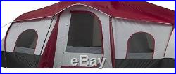 Ozark Trail 10 Person 3 Room Outdoor Camping Instant Cabin Shelter Dome Tent