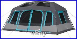 Ozark Trail 10-Person Dark Rest Instant Cabin Tent Camping Outdoor Hiking New SH